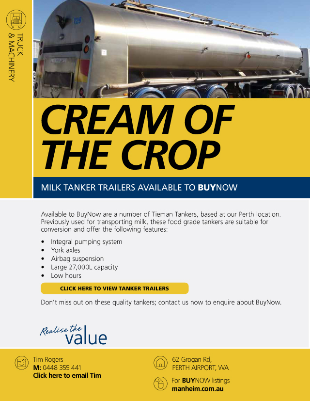 Milk Tanker Trailers and Dollies for Auction | Manheim