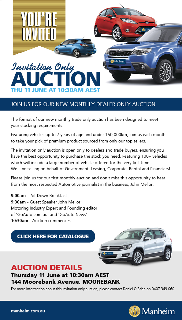 Sydney Dealer Only Car Auction | Manheim